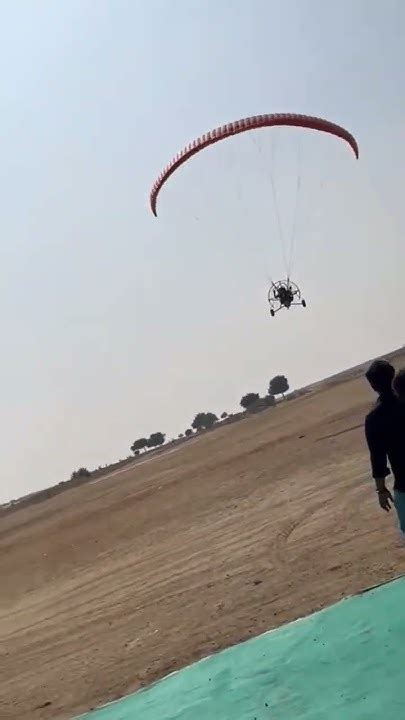 Powered Paragliding At Rushtofly Jaisalmer Rajasthan India Viral