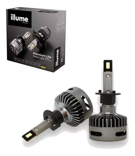 Kit De Luces Led Illume Premium Lite H1 Para Auto Faro Lupa Envío gratis