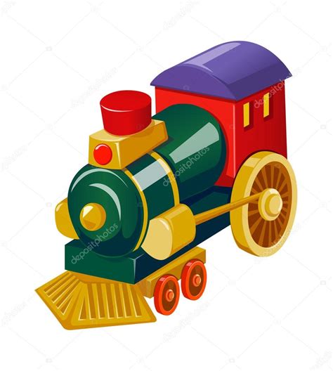 Toy Train Stock Vector By Zzve 13468424