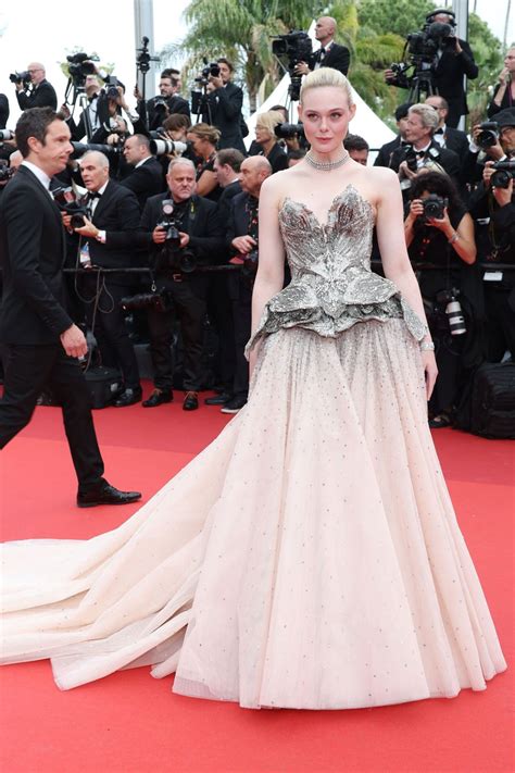 Elle Fanning – 76th annual Cannes Film Festival Opening Ceremony Red ...