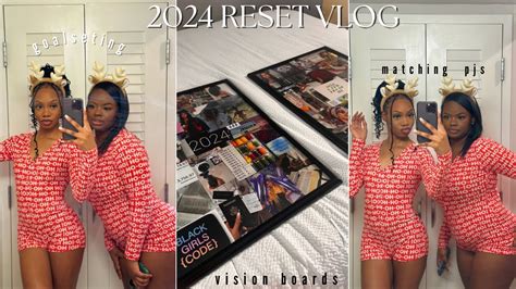 New Year Reset Vlog ULTIMATE 2024 Reset Vision Boards Deep Cleaning