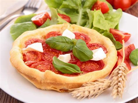 Tarte Tomate Mozzarella Sauce Basilic Recette De Tarte Tomate