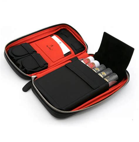 LEATHER CIGAR CASE | Genuine Leather Cigar Travel Case | Canada