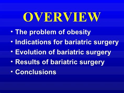 Surgical Treatment of Morbid Obesity