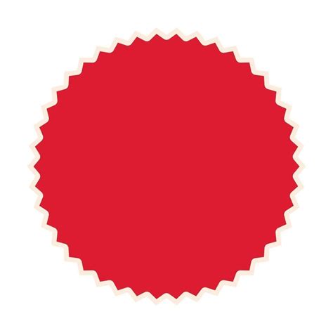 Download Red Seal Stamp on White Background