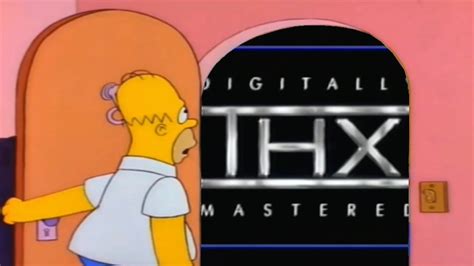 Homer Simpson Opens The Door For THX YouTube