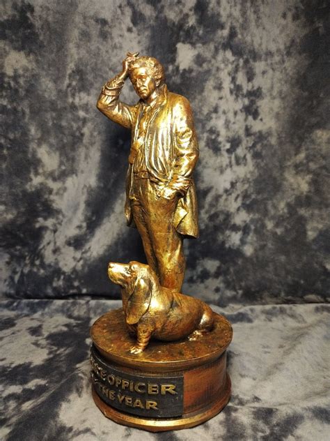 Customizable Lieutenant Columbo Statue Trophy - Etsy