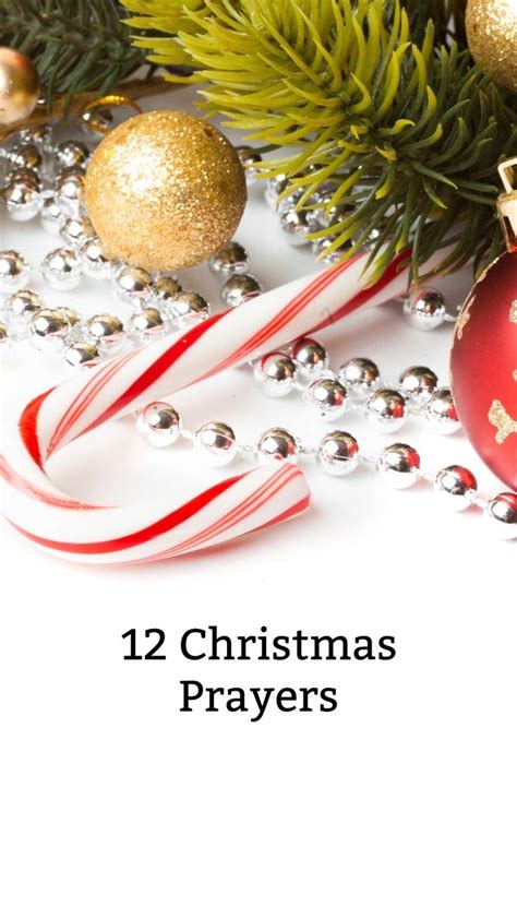 12 Christmas Prayers | Christmas prayer, Diy christmas decorations easy, Christmas