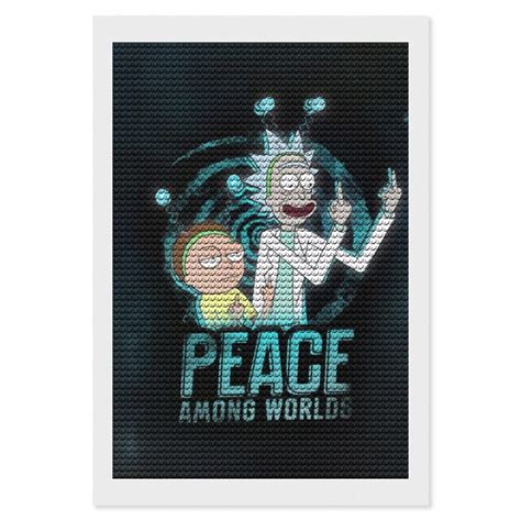 Rick And Morty Diamond Art Kits 5d Diamond Art Kits For Adults Kids