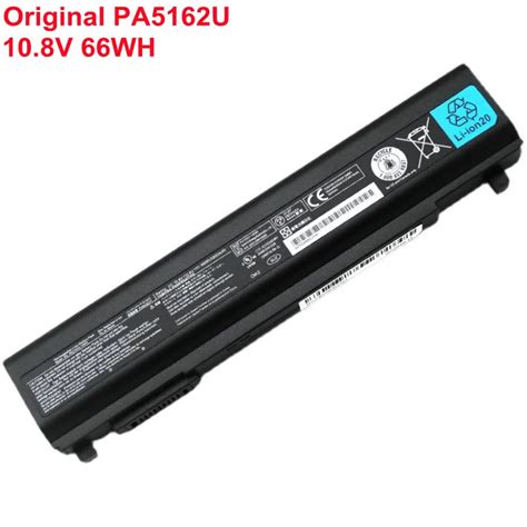 10 8V PA5162U PA5162U 1BRS 66Wh 5800MAH Bateria Do Notebook Original