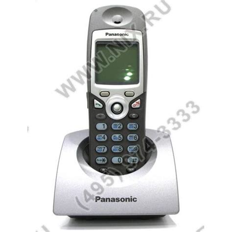 Дополнительная трубка DECT Panasonic KX-TCA154RUM Серебристый — купить ...
