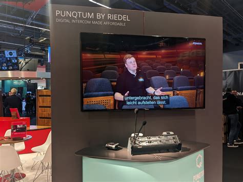 Riedel präsentiert neue punQtum App auf der Prolight Sound 2024