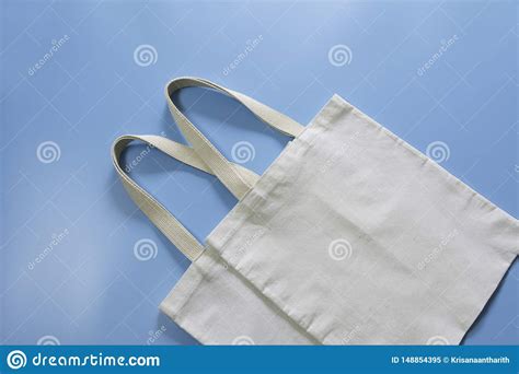 White Tote Bag Canvas Fabric Cloth Shopping Sack Mockup With Copy