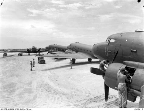labuan north borneo     raaf douglas  dakota transport