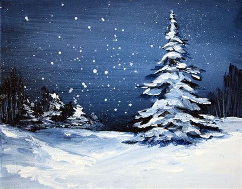 Silent Night Silent Night Watercolors Art Work Abstract Artwork