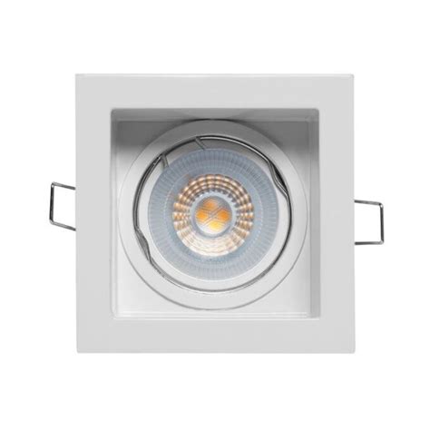 Luminario Downlight Cuadrado Para Empotrar En Techo Th B Illux