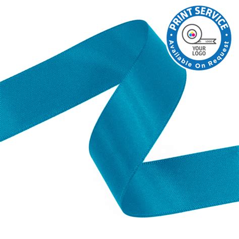 15mm Sea Blue Satin Ribbon