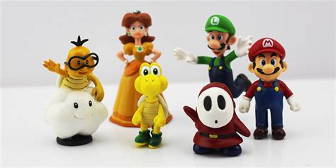 Pack De 6 Figurines Super Mario Bros Série 21