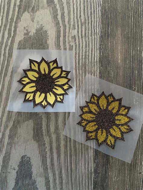 Sunflower Decal, Sunflower Sticker, Laptop Sticker, Car Decal, Water ...