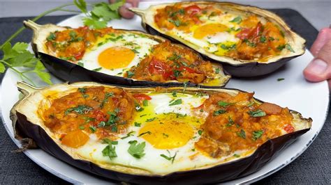 Eggplants With Eggs Taste Better Than Meat Easy Quick And Incredibly