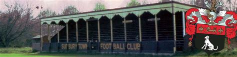 Priory Stadium Home To Sudbury Town Football Ground Map