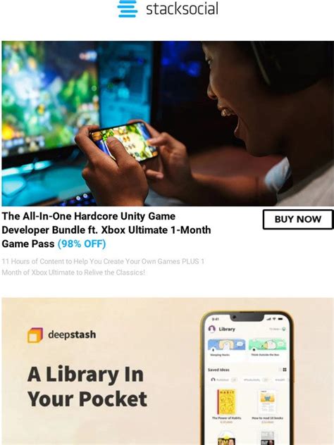 Stacksocial Xbox Ultimate Unity Game Dev Courses For Under Milled