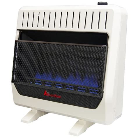 Hearthsense 30000 Btu Ventless Dual Fuel Blue Flame Heater With Base