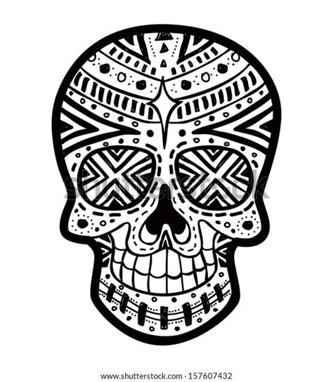 Sugar Skull Stock Vector Royalty Free 157607432 Shutterstock