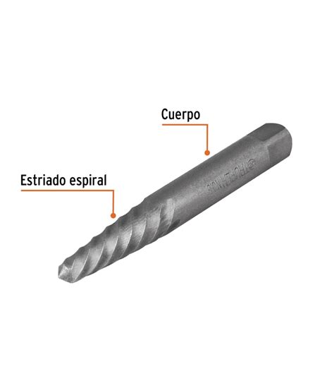 Ferretería El Trompo EXTRACTOR TORNILLO 5 PZ TRUPER extractor de