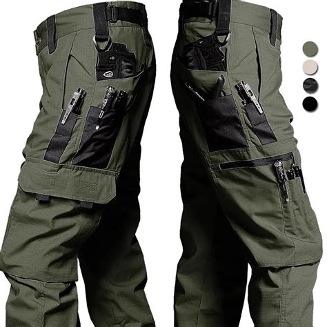 Pantalon Cargo Imperm Able Ripstop Pour Homme Pantalon Militaire Grand