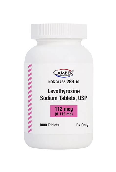 Levothyroxine Sodium – Camber Pharmaceuticals