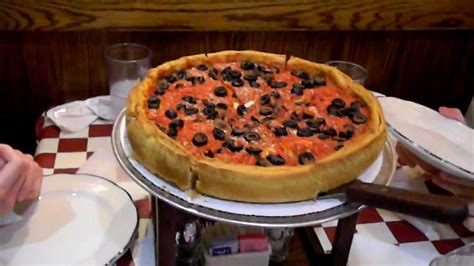 The Amazingly Thick Stuffed Crust Pizza At Chicagos Giordanos