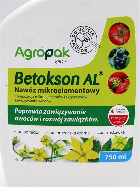 Betokson Al Spray Poprawia Zapylanie Kwiat W Ml Akropak Sklep