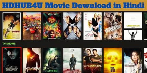 HDHUB4U Movie Download in Hindi and South Hindi Dubbed (2024)