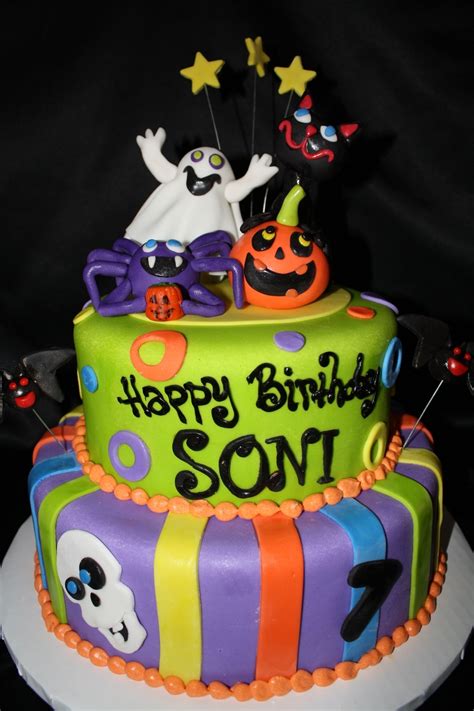 Halloween Birthday Cake - CakeCentral.com