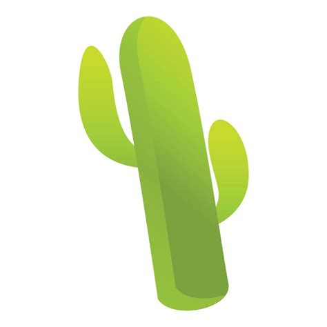 Desert cactus icon, cartoon style 14183667 Vector Art at Vecteezy