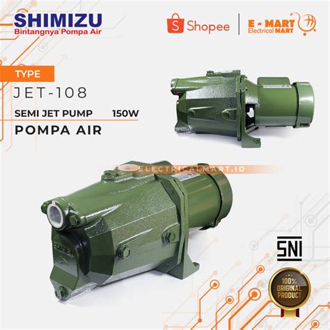 Jual Shimizu Ps Bit Pompa Air Semi Jet Pump Sumur Air Dangkal Max