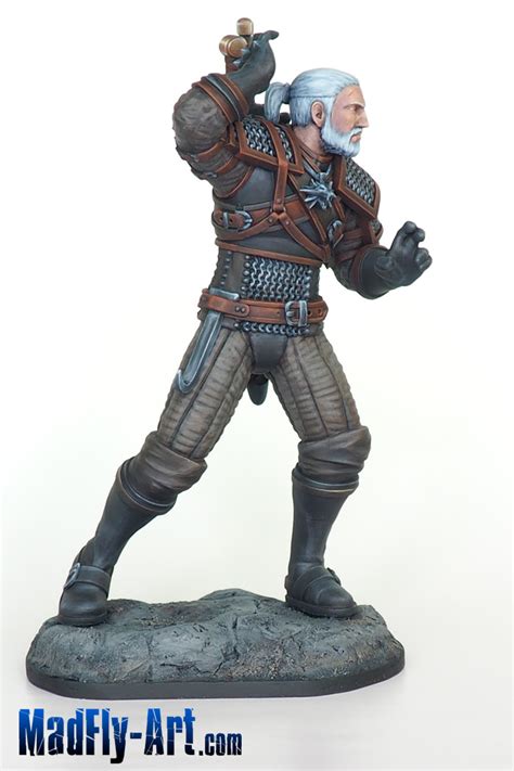 Geralt the Witcher – MadFly-Art Miniature Painting Studio