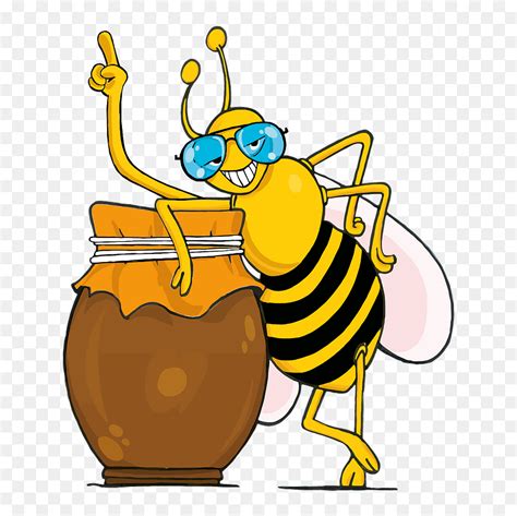 cartoon bee - Clip Art Library