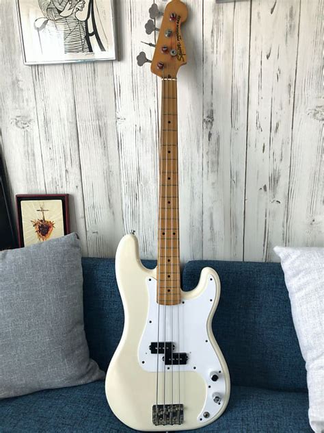 Squier JV SPB 50 Precision Bass 1983 Rare Color Reverb