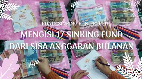 Update Sinking Fund Receh Mengisi Kategori Sinking Fund Dari Sisa