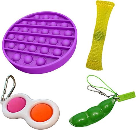 Pop It Fidget Toys Pakket Set Pop It Pop All Up Delig Simple