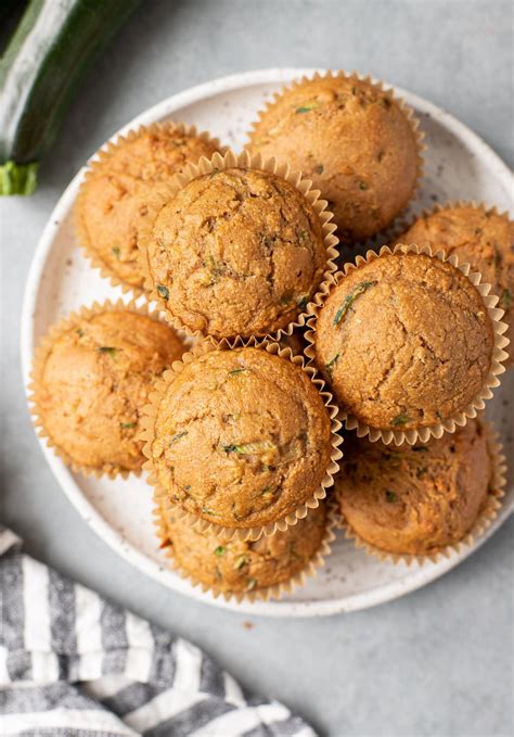 Easy Healthy Zucchini Muffins The Clean Eating Couple