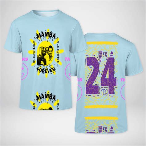 Novak Djokovic Kobe Bryant Mamba Forever Shirt Nouvette