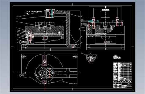 分度盘 加工工艺及钻6 Φ32孔的夹具设计 Autocad 2007 模型图纸下载 懒石网