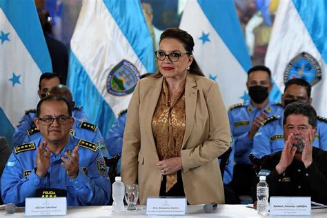 Honduras Declares National Emergency President Xiomara Castro