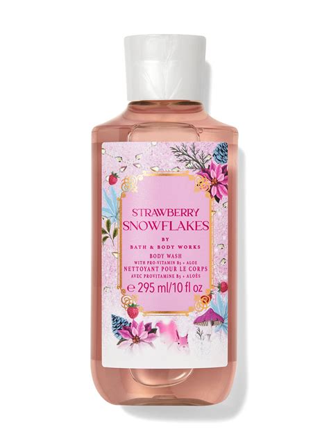 Strawberry Snowflakes Body Wash Bath And Body Works