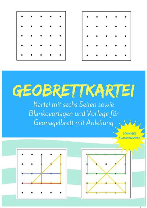 Geobrettkartei Unterrichtsmaterial Im Fach Mathematik