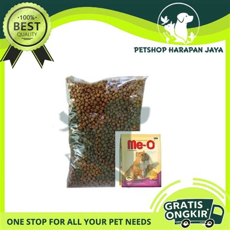 Jual Me O MeO PERSIAN Repack 1 Kg MAKANAN KUCING ASLI Shopee Indonesia