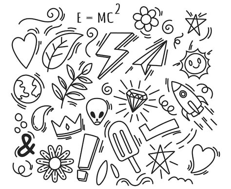 Gratis Tekenen Hand Tekenen Doodle Vector Schets Premium Vector